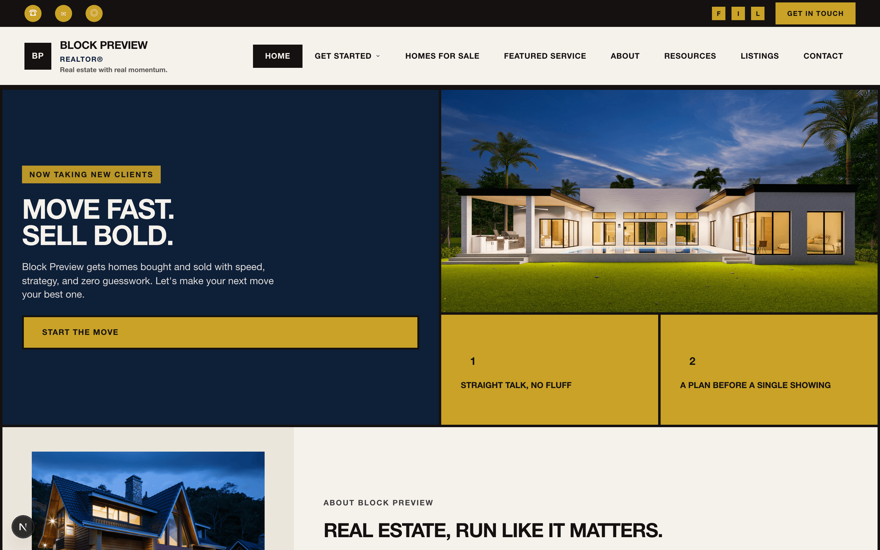 Bolt demo site